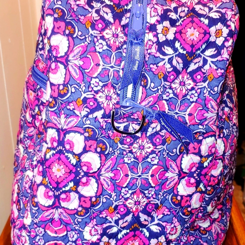 Vera Bradley Grand Traveler in Magenta Medallions - Picture 7 of 7